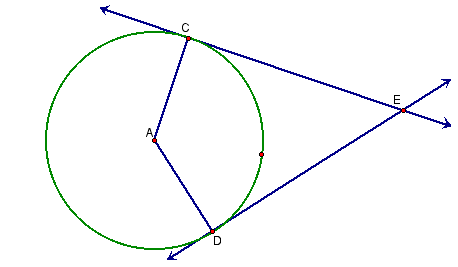 Intersecting tangents and secants